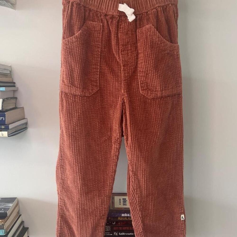 Kids Easy Peasy Organic Cotton Corduroy Trousers Size 5T